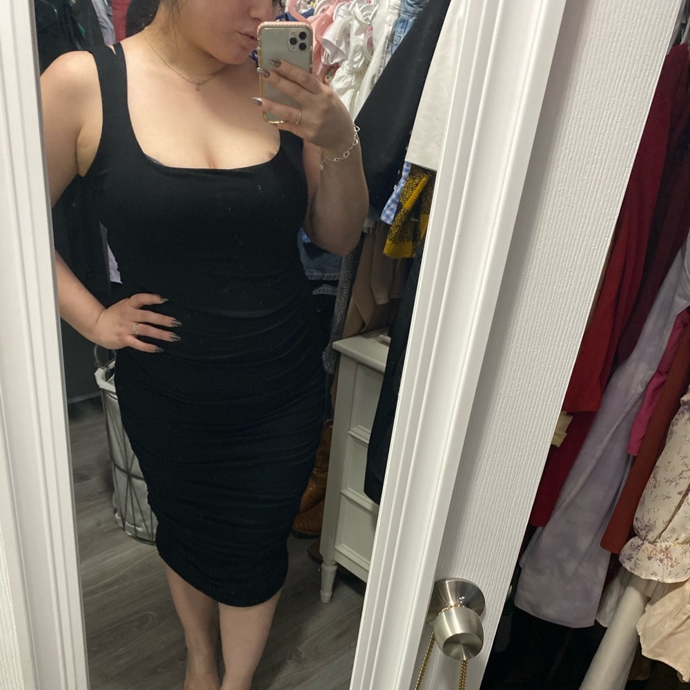 Black date night dress